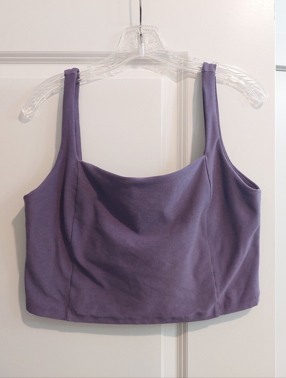 Purple Heather Sports Tank/Bra